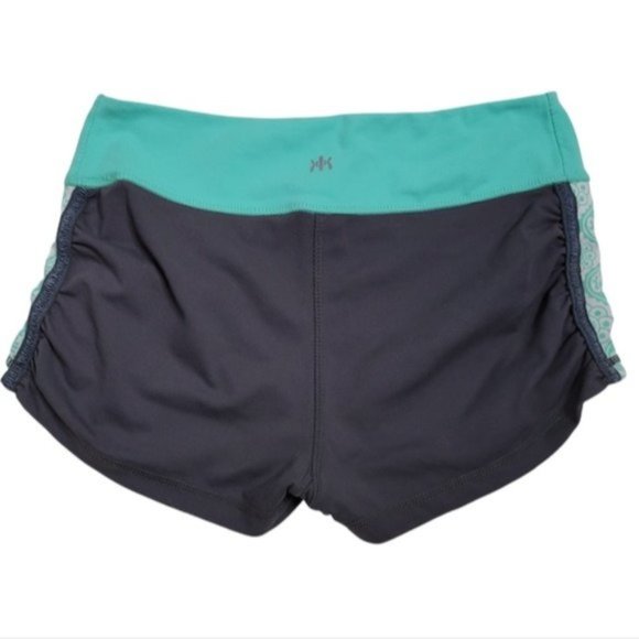 Kyodan Gray & Green Pull-on Athletic Shorts - Picture 2 of 5